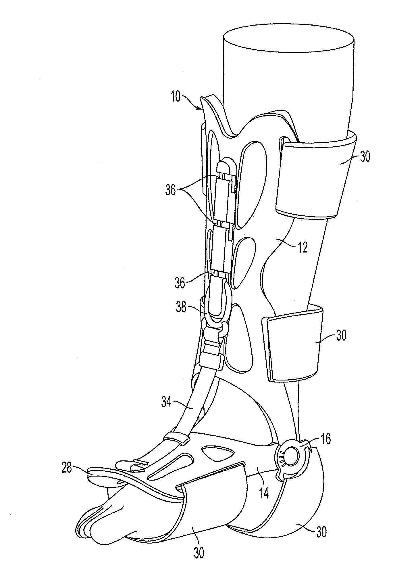 Adjustable splinting device