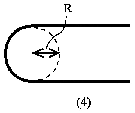 Laminated body and flexible device provided with said laminated body