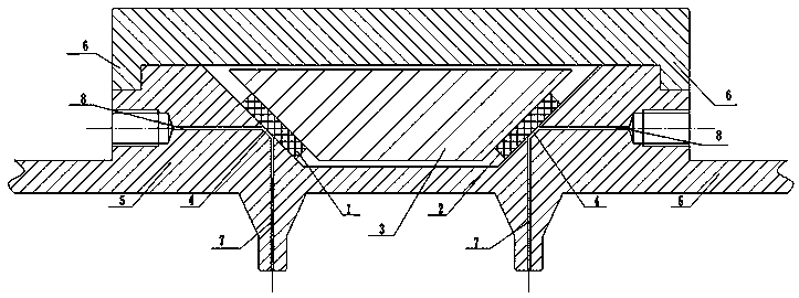 A small temperature difference measuring device