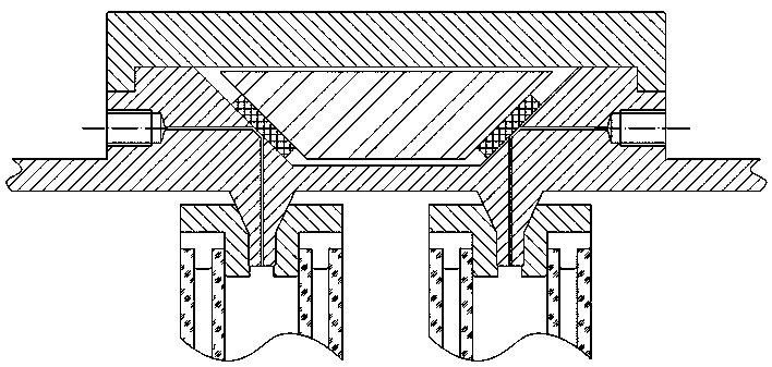 A small temperature difference measuring device