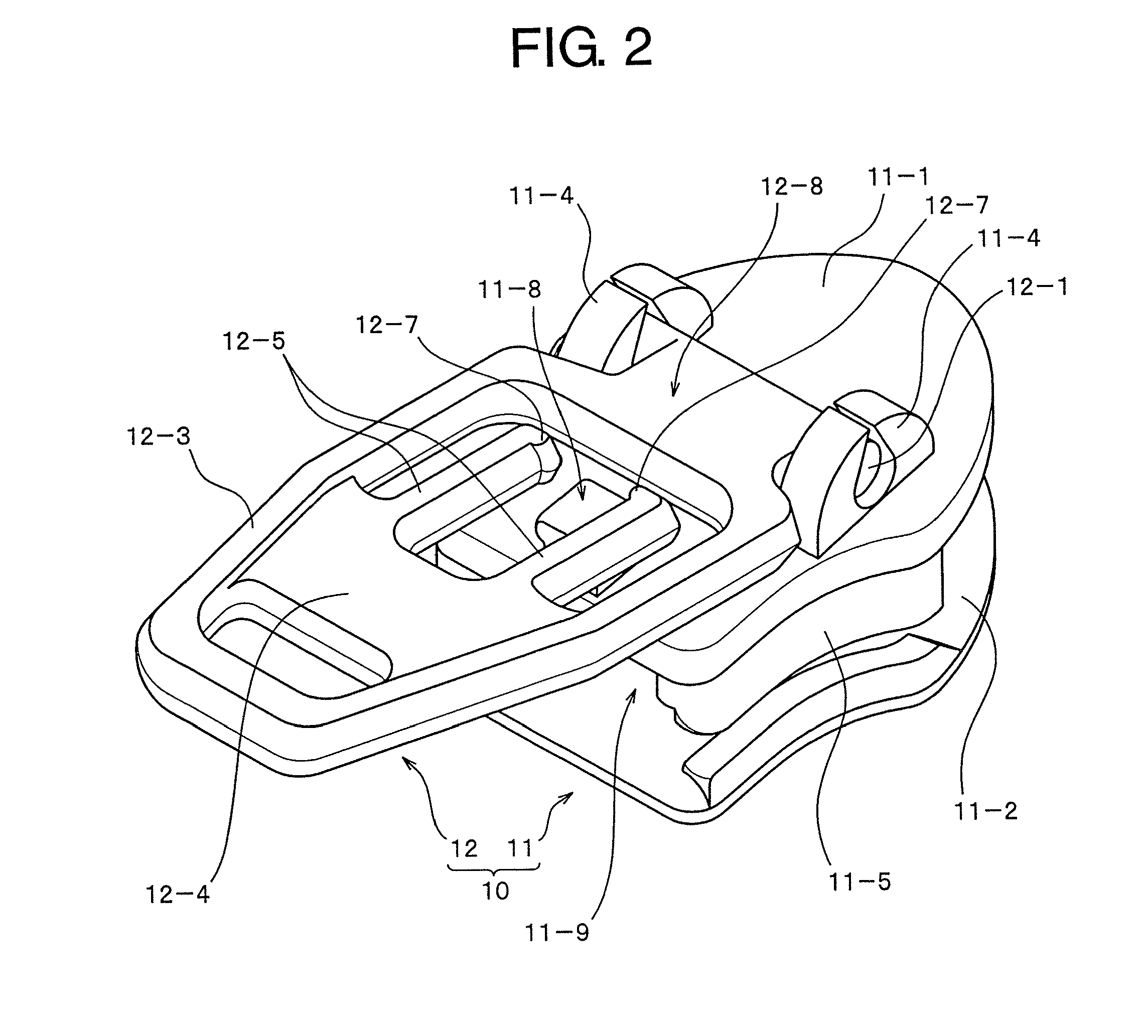 Slider for slide fastener