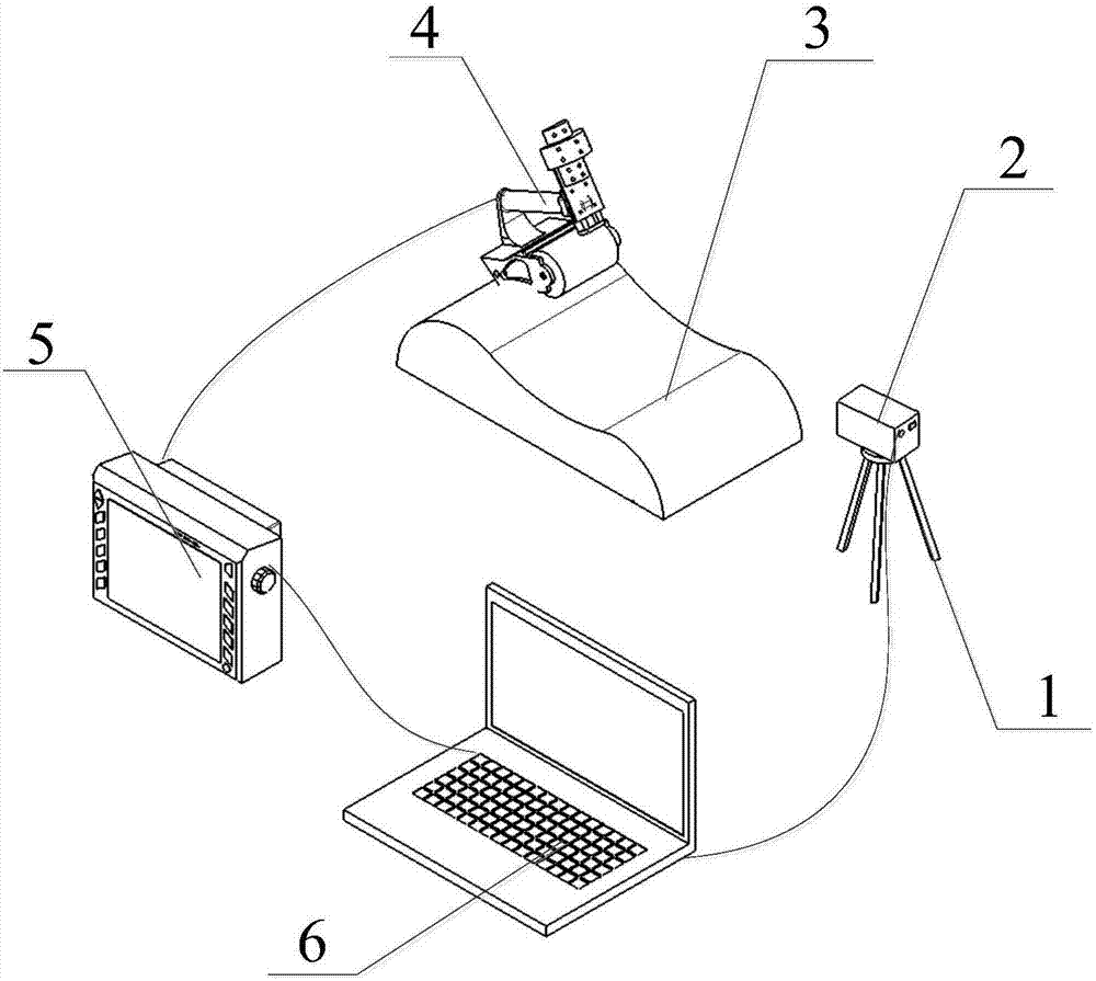 Single-view three-dimensional ultrasonic nondestructive detection system and method