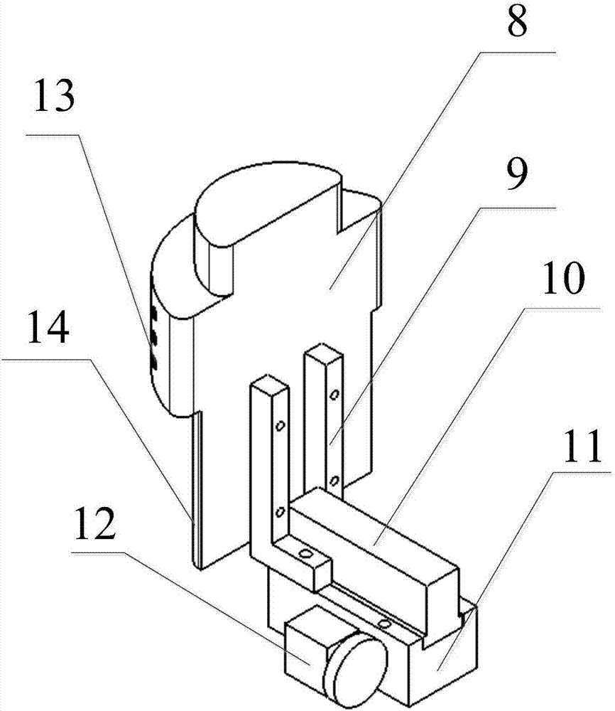 Single-view three-dimensional ultrasonic nondestructive detection system and method