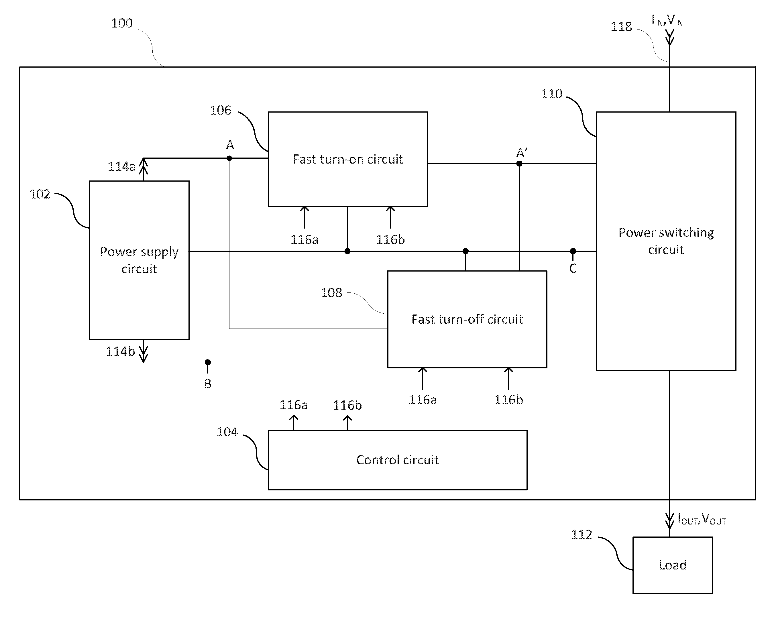 Solid state relay circuit