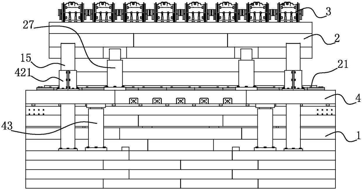 Forming machine for manufacturing vacuum stone