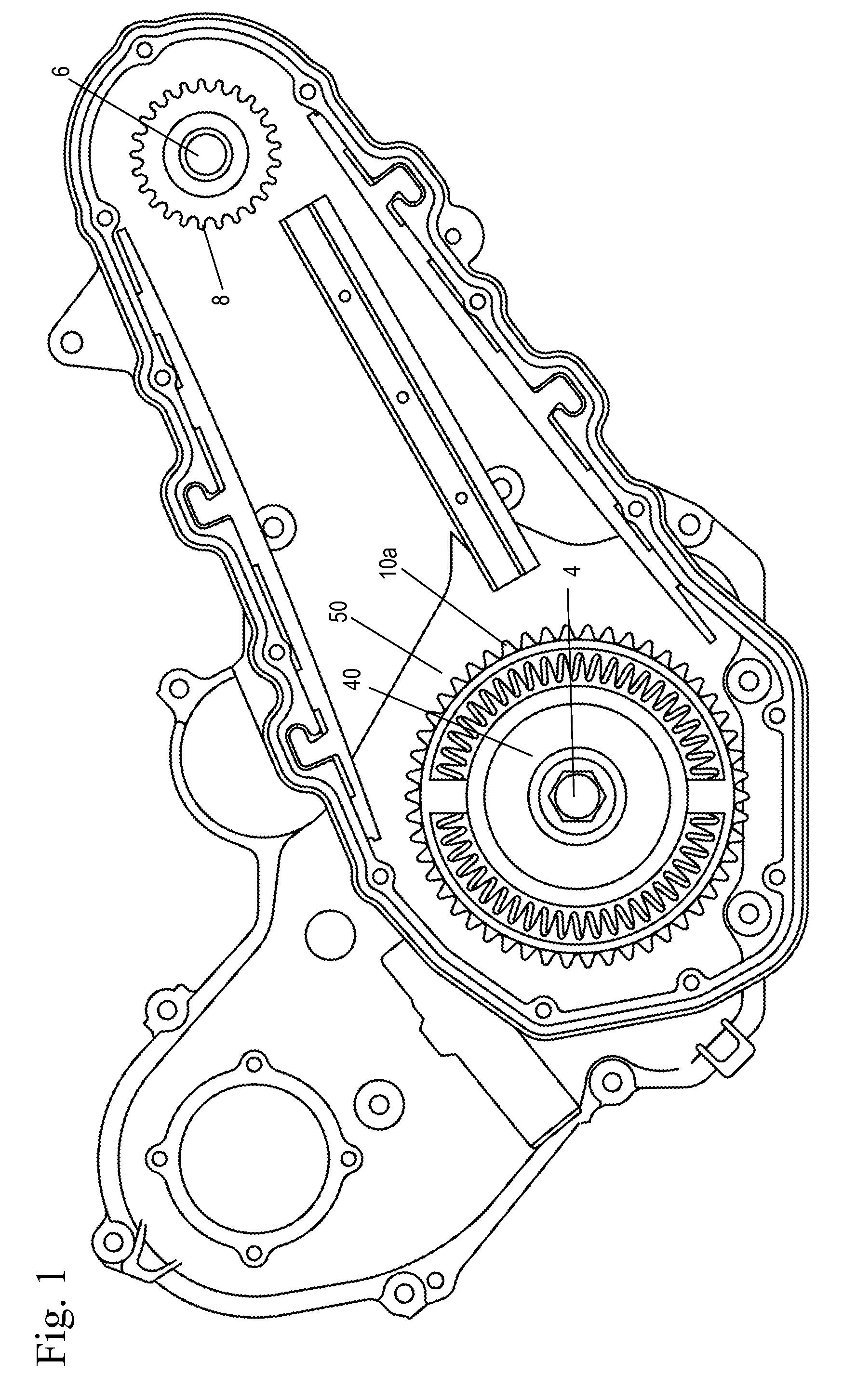 Sprocket with damper and compensator