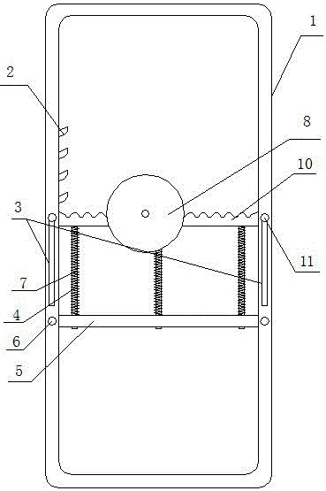 Physical fitness squat rack