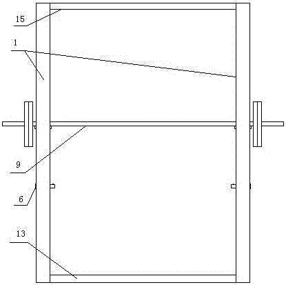 Physical fitness squat rack