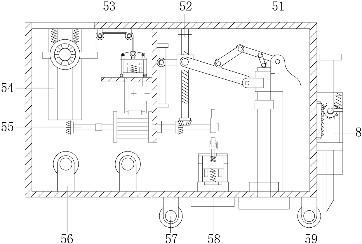 Petroleum asphalt coiled material laying equipment