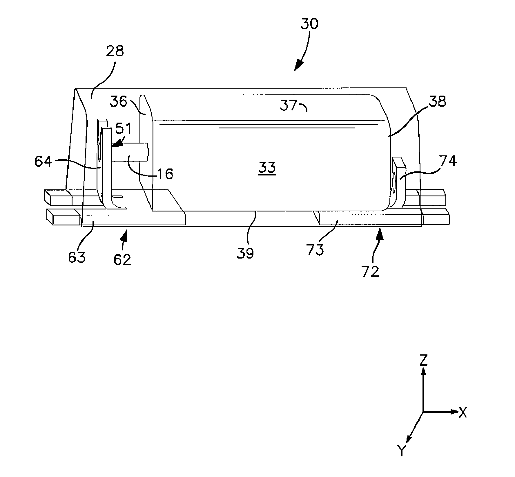 Solid electrolytic capacitor assembly