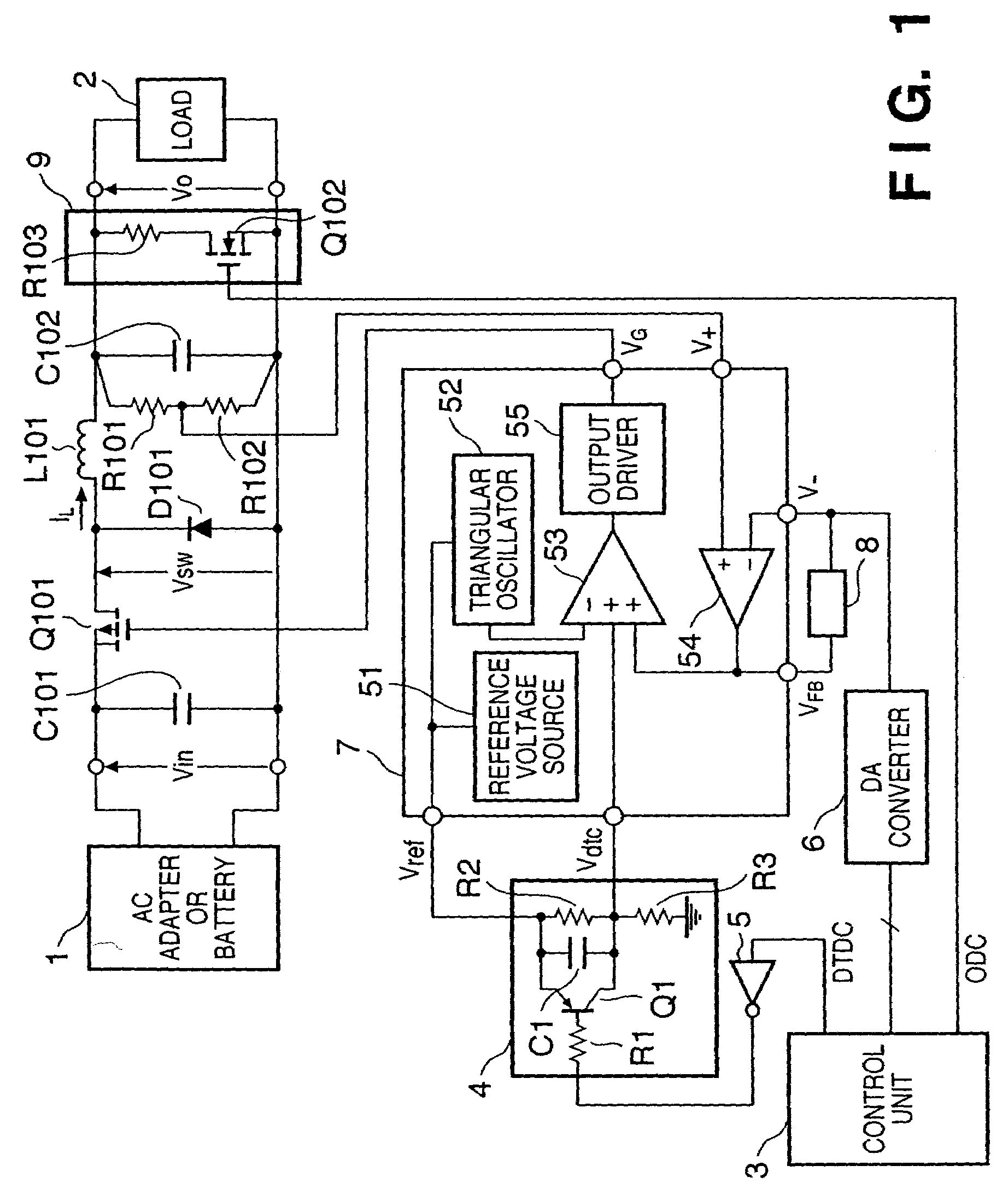 Power supply device with dead-time control and printing apparatus having the same