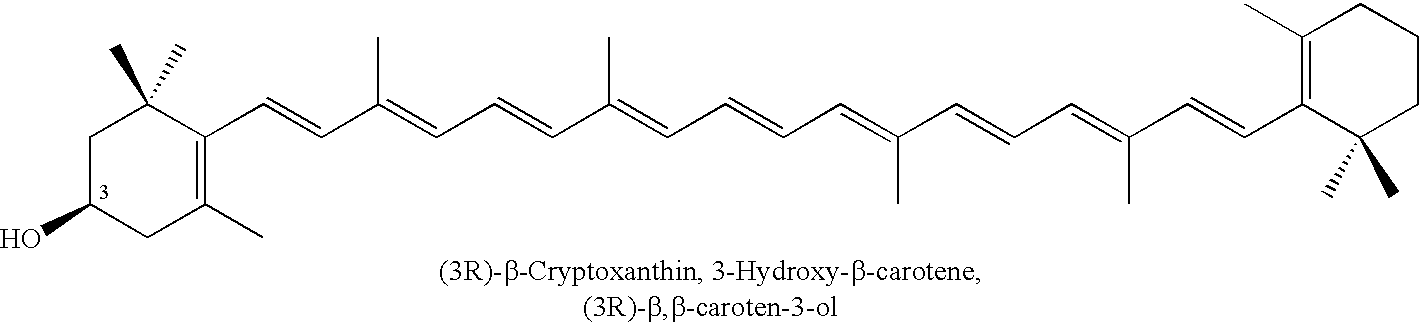 Method for production of rare carotenoids from commercially available lutein