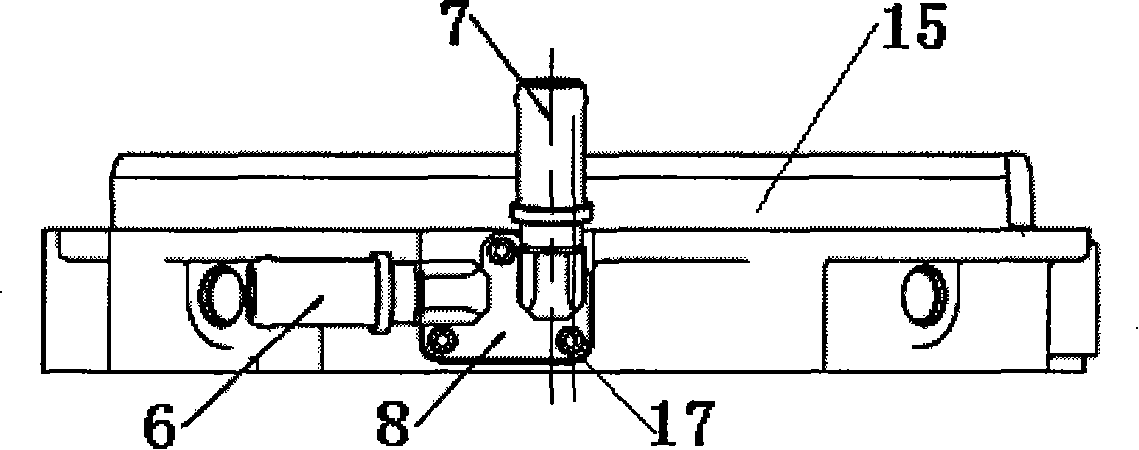 A cooling water cover of mixing drive motorcar electromotor and its making method