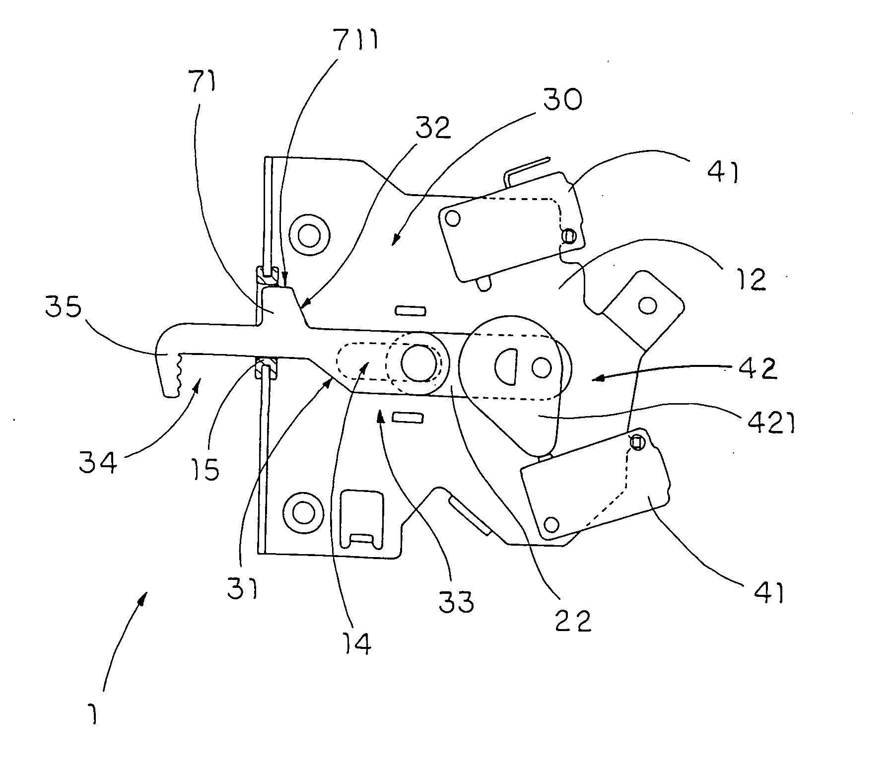 Powered latch assembly