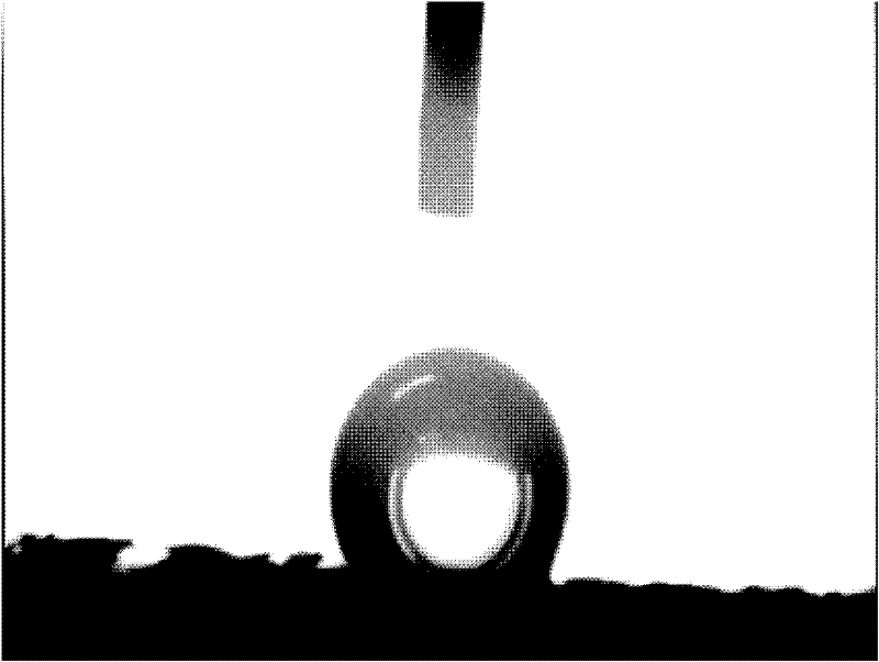 Method for constructing super-hydrophobic membrane on surface of copper matrix