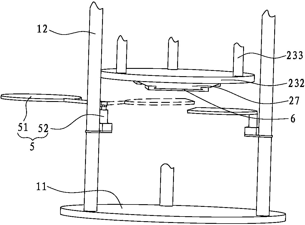 Micro contact printing device based on voice coil motors and work process thereof