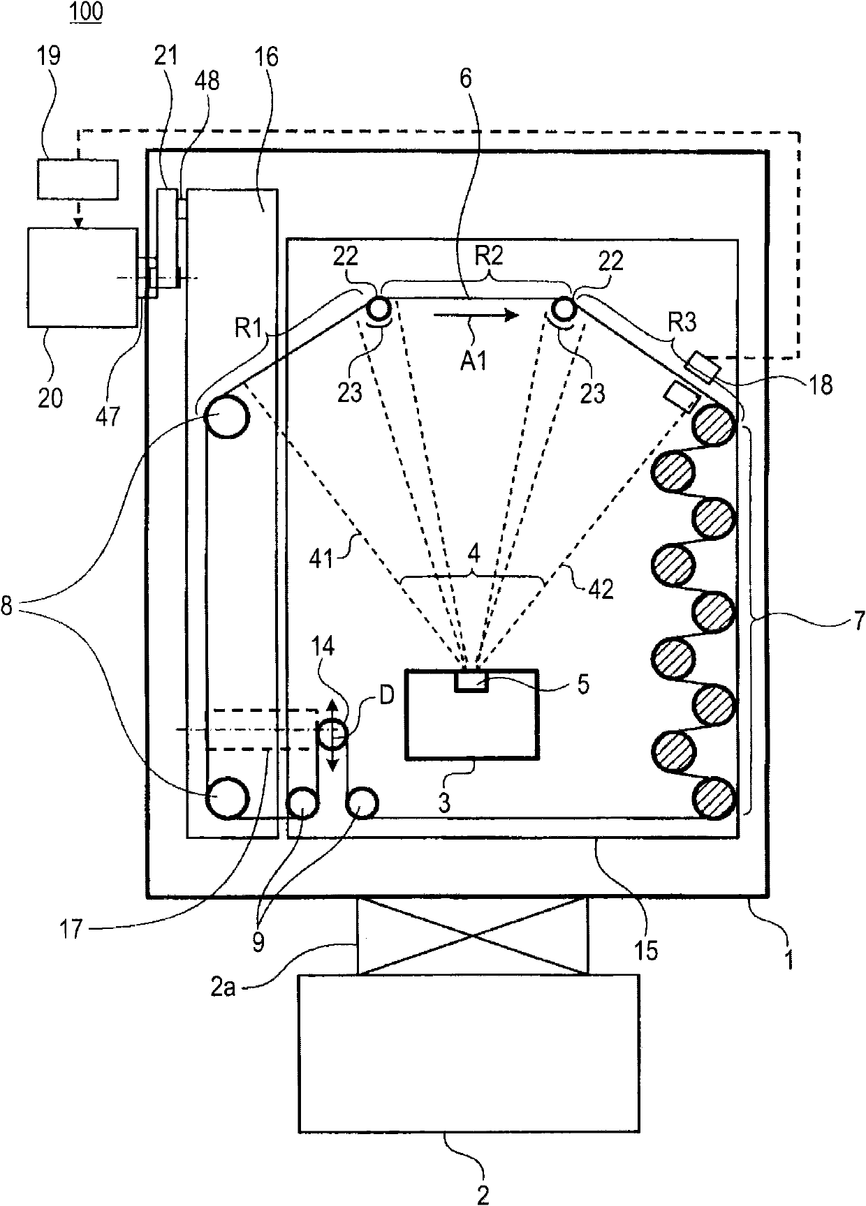 Vapor deposition apparatus and vapor deposition method