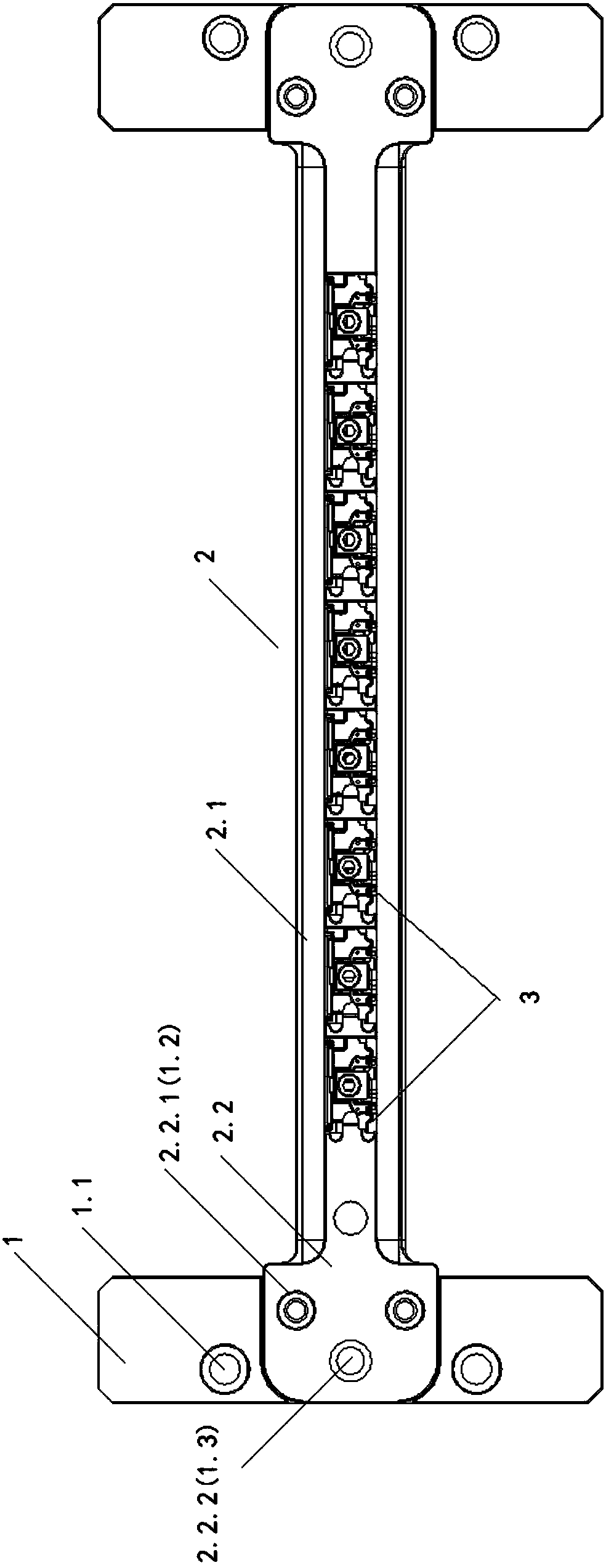 Multi-station rotary interchangeable clamp