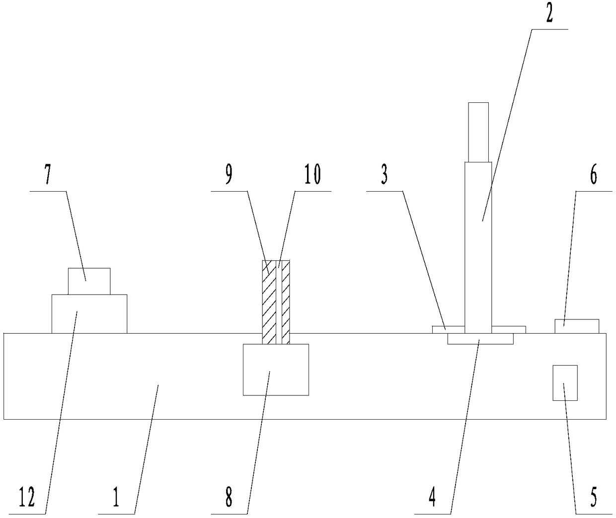 Stainless steel belt stacking device