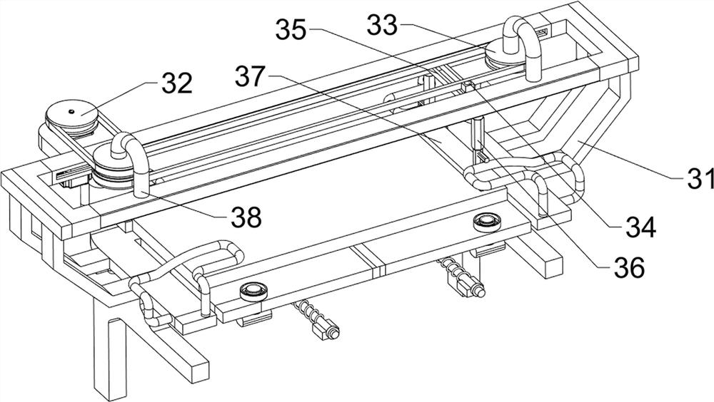 Material surface grinding equipment for high-end equipment manufacturing