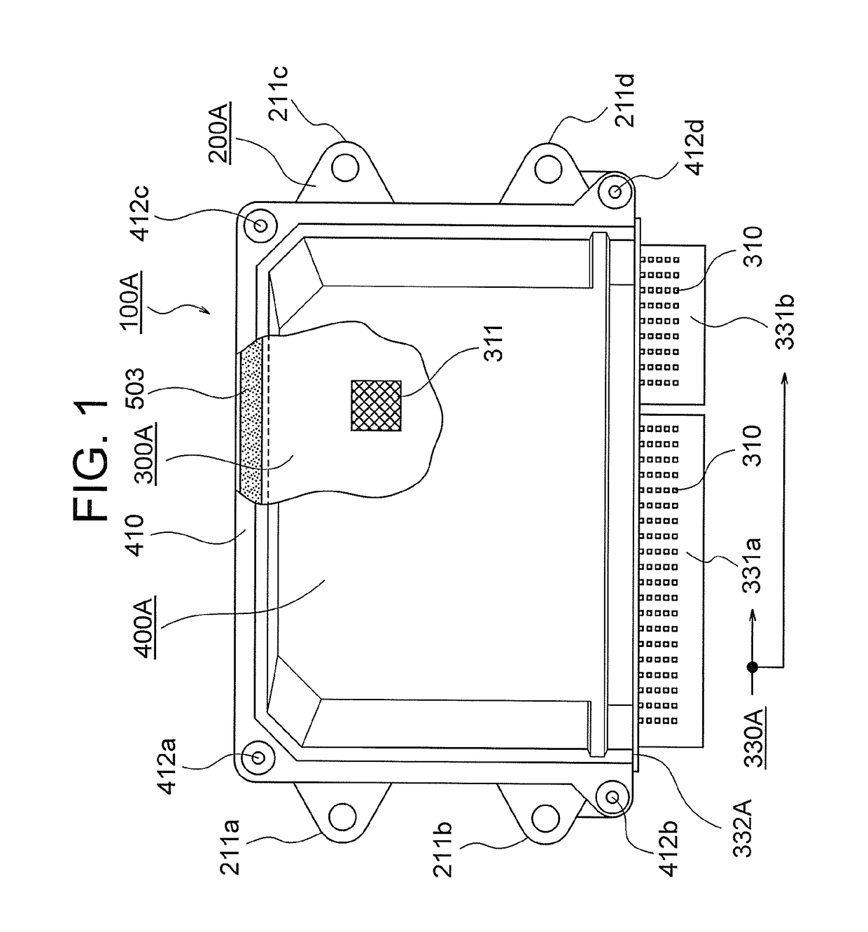 Waterproof control unit and method of assembling the same