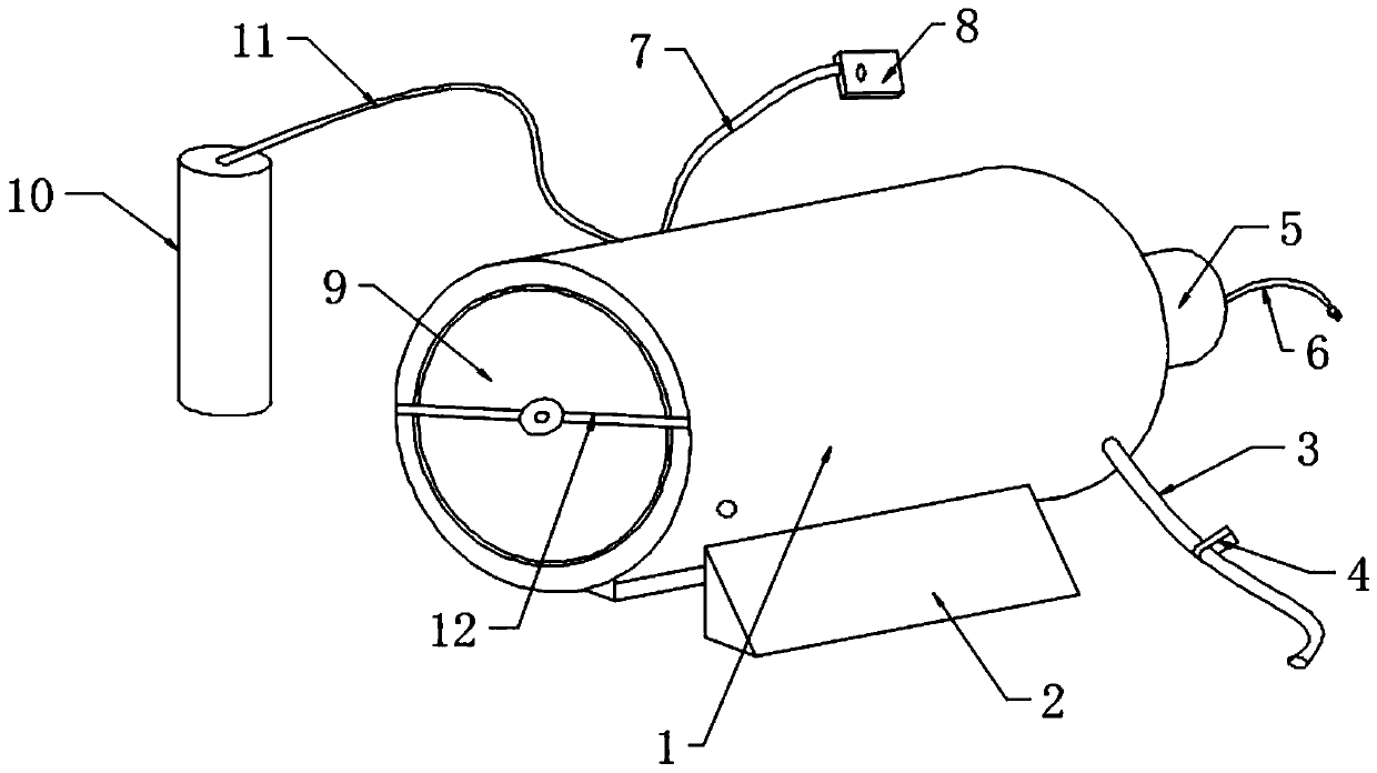 Industrial furnace facilitating heat radiation