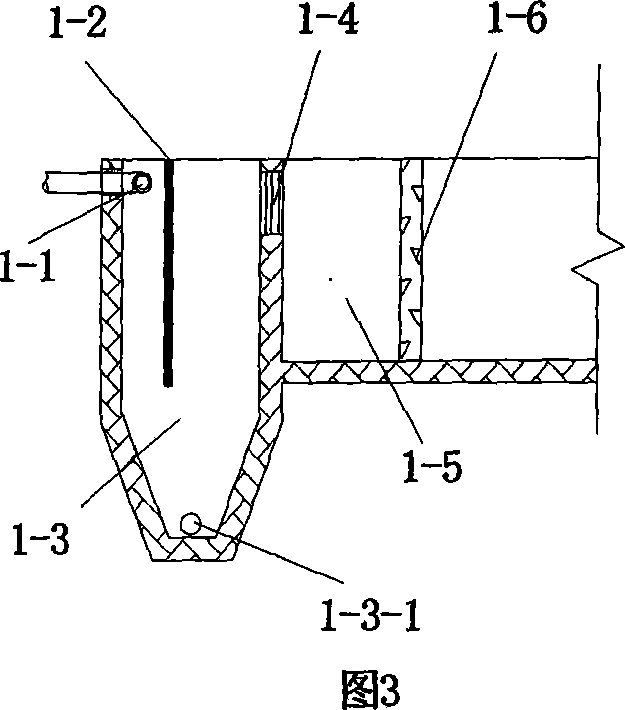 Anti chokage water inflow distributor for manmade marsh