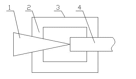 High efficiency and energy saving blowback device used for gas turbine air inlet system