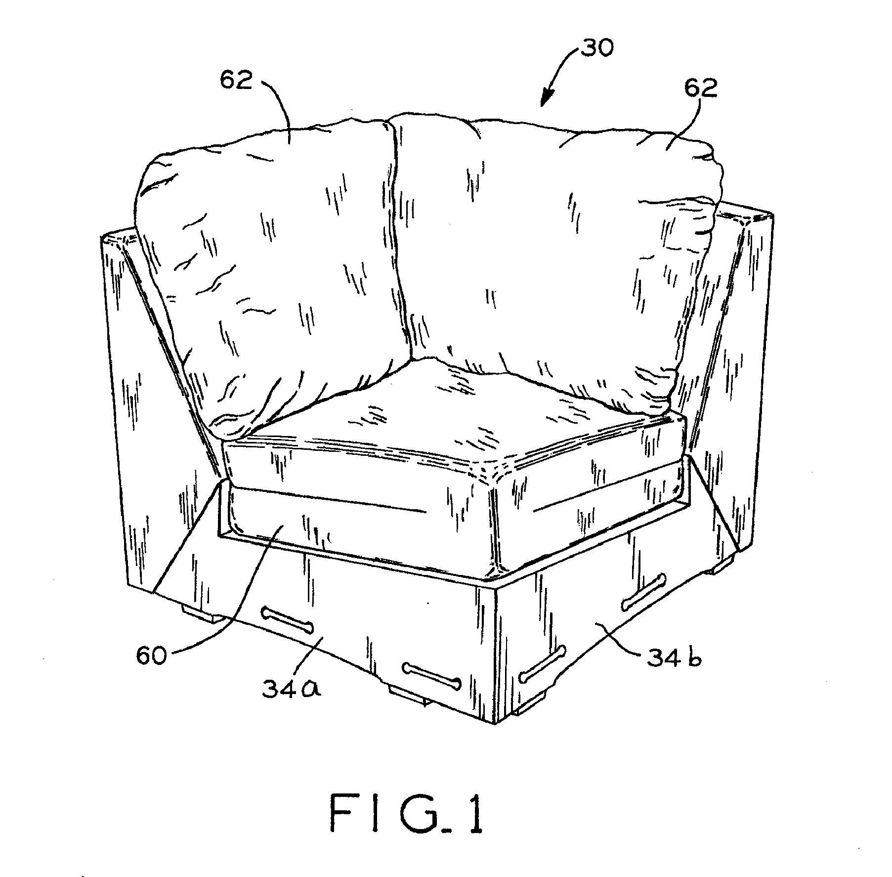 Article of ready-to-assemble furniture