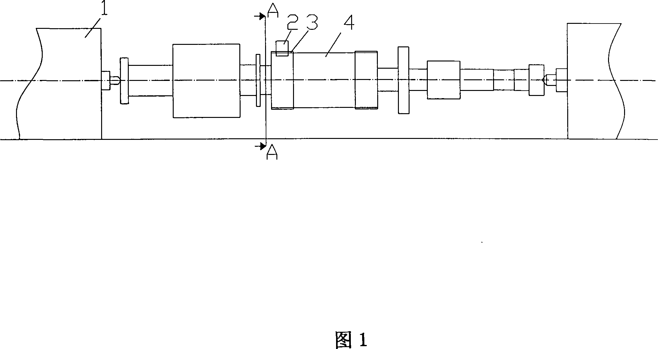 A winding packing and non woof belt method at rotating electromotor end