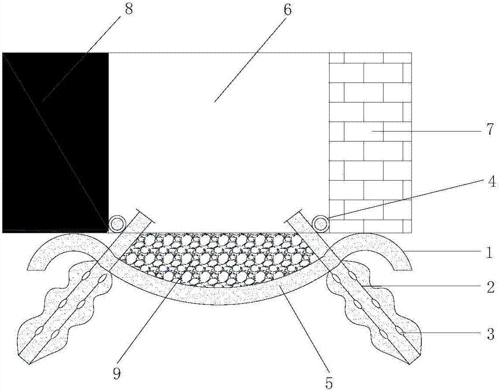 A method for preventing roadway floor heave and wall slippage in gob-side entry retention