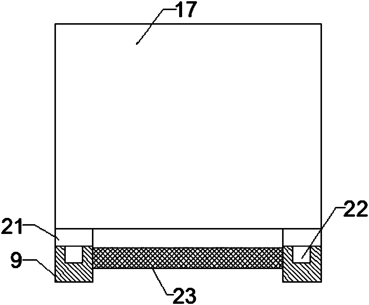 Medical garbage smashing and extrusion-forming device