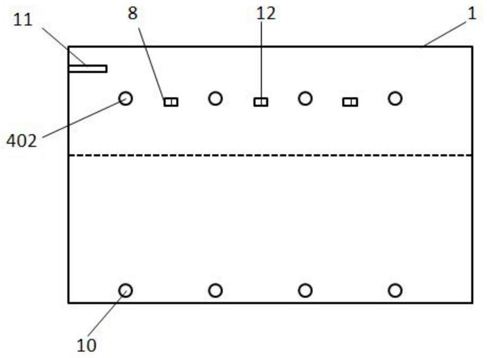 Defoaming device for biochemical treatment of sewage