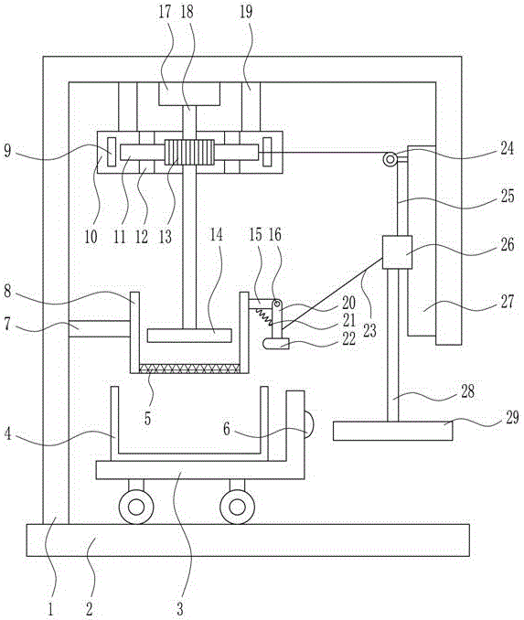 Rapid recovery device of nonferrous metal wastes