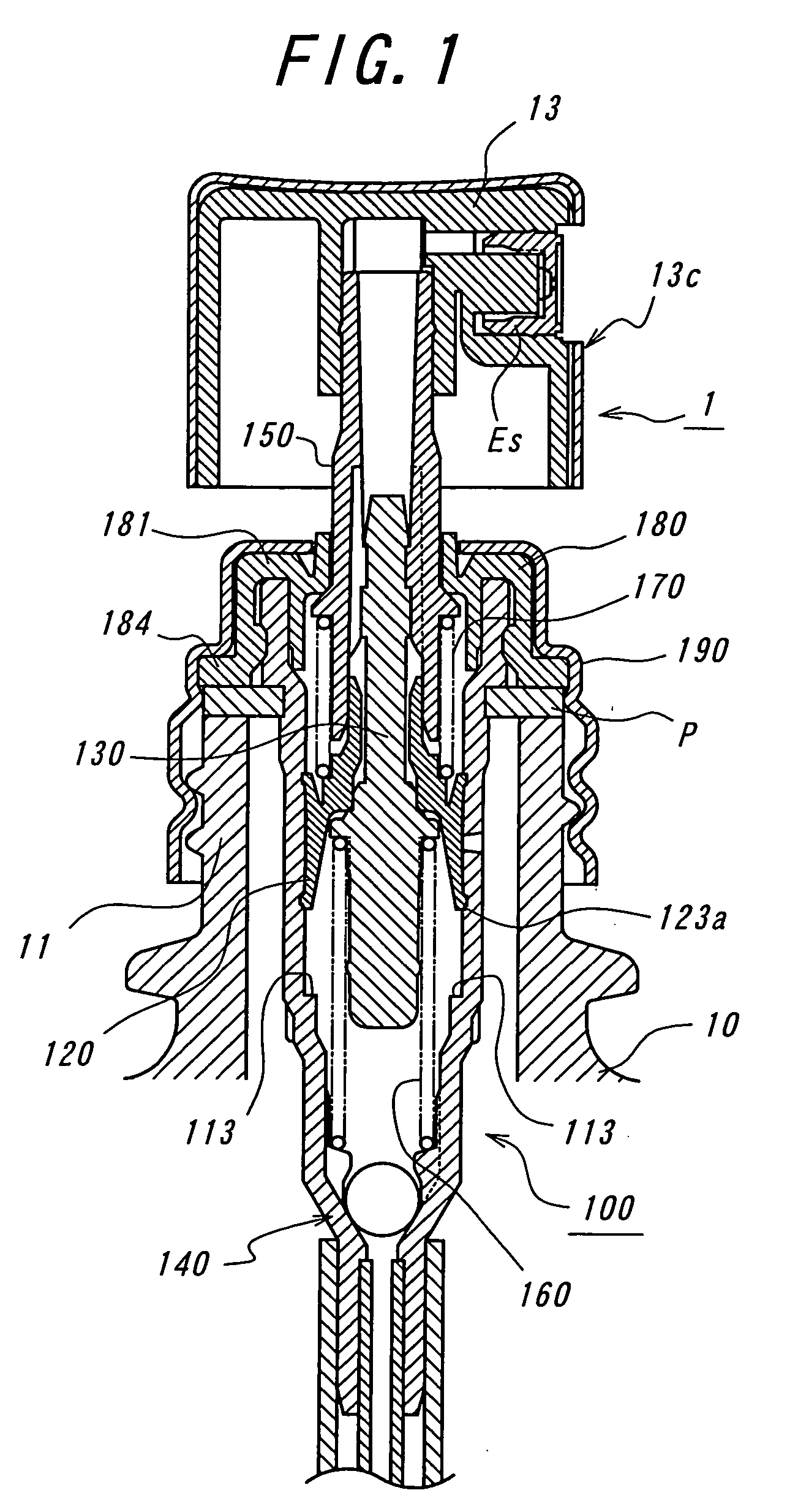 Pressure accumulator-type liquid spraying device