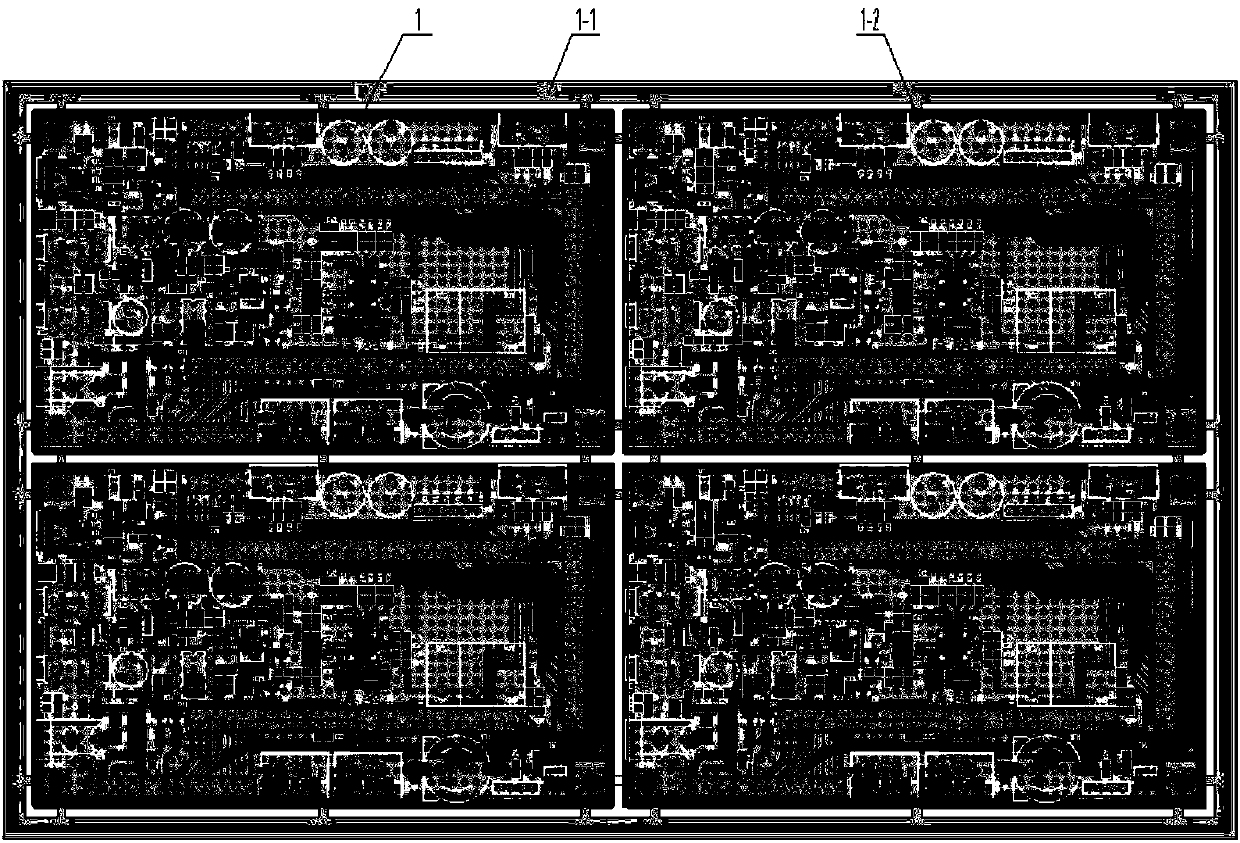 Fully closed-loop pcb board laser automatic board splitting machine and board splitting method