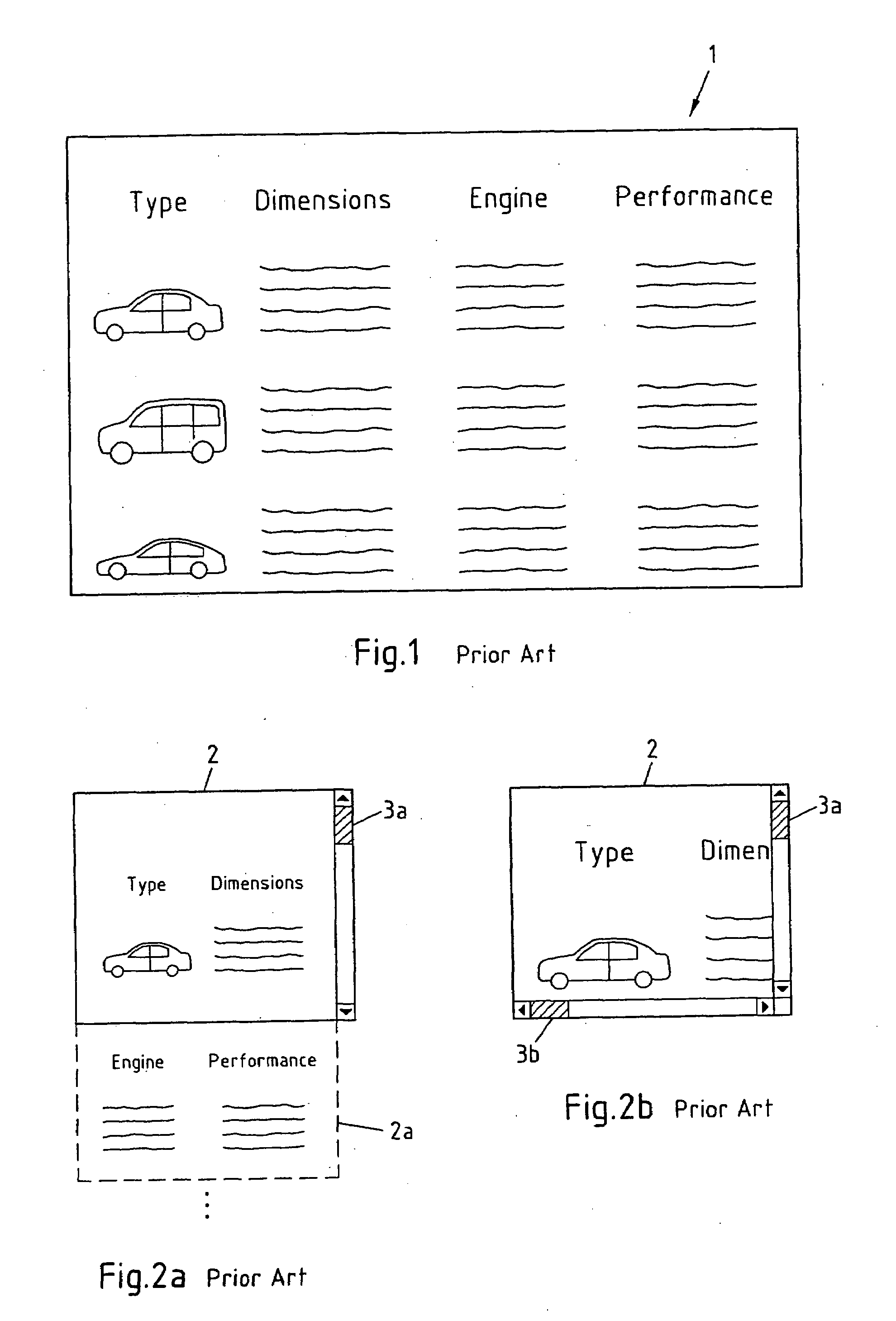 Presentation of large objects on small displays