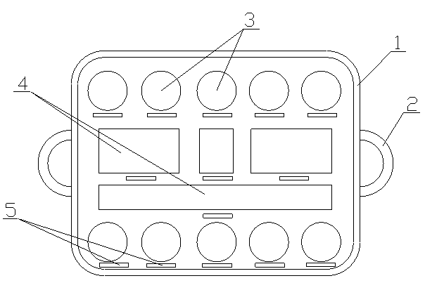 Sanitary medical tray