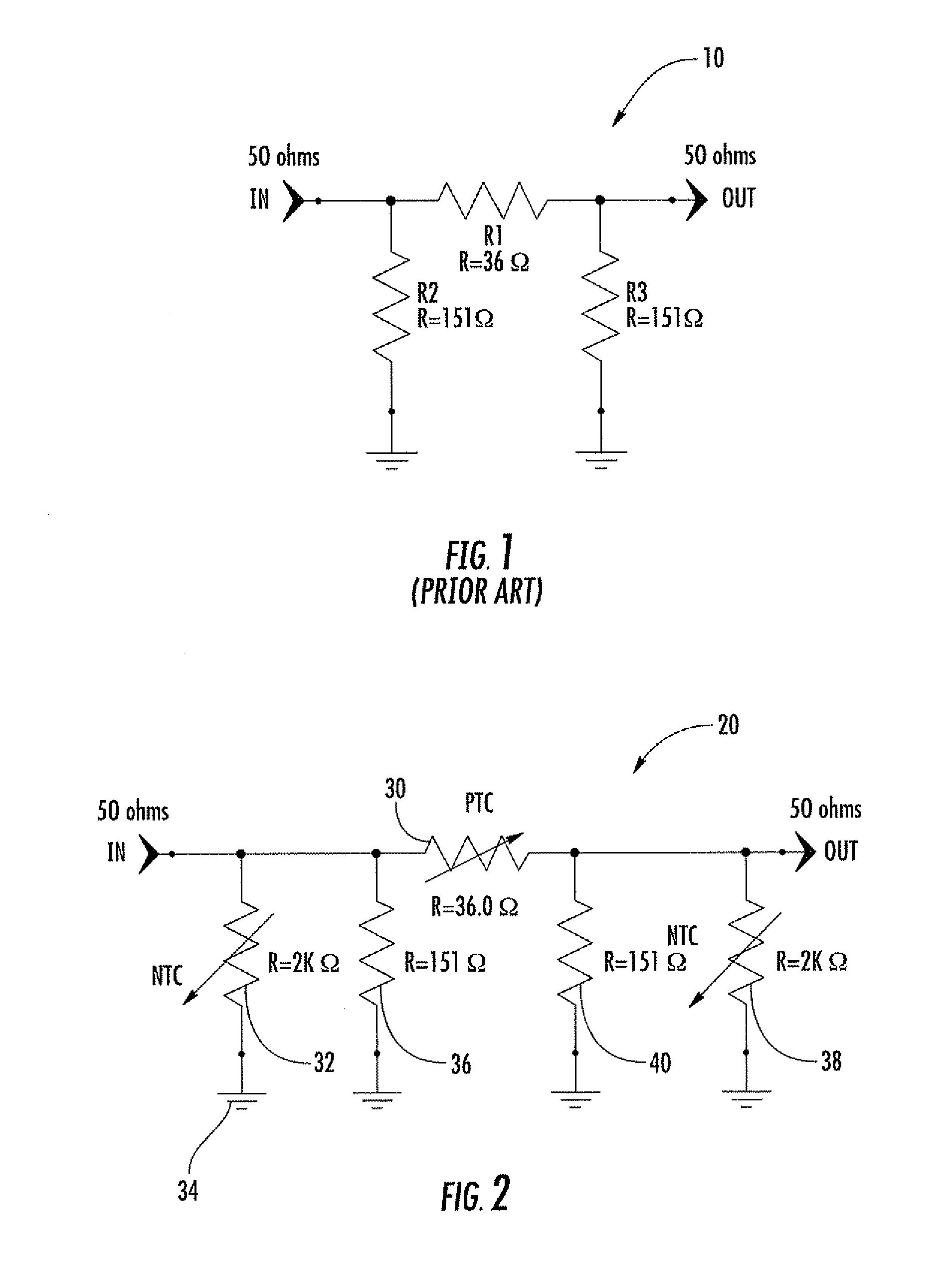 Radio frequency (RF) power limiter and associated methods