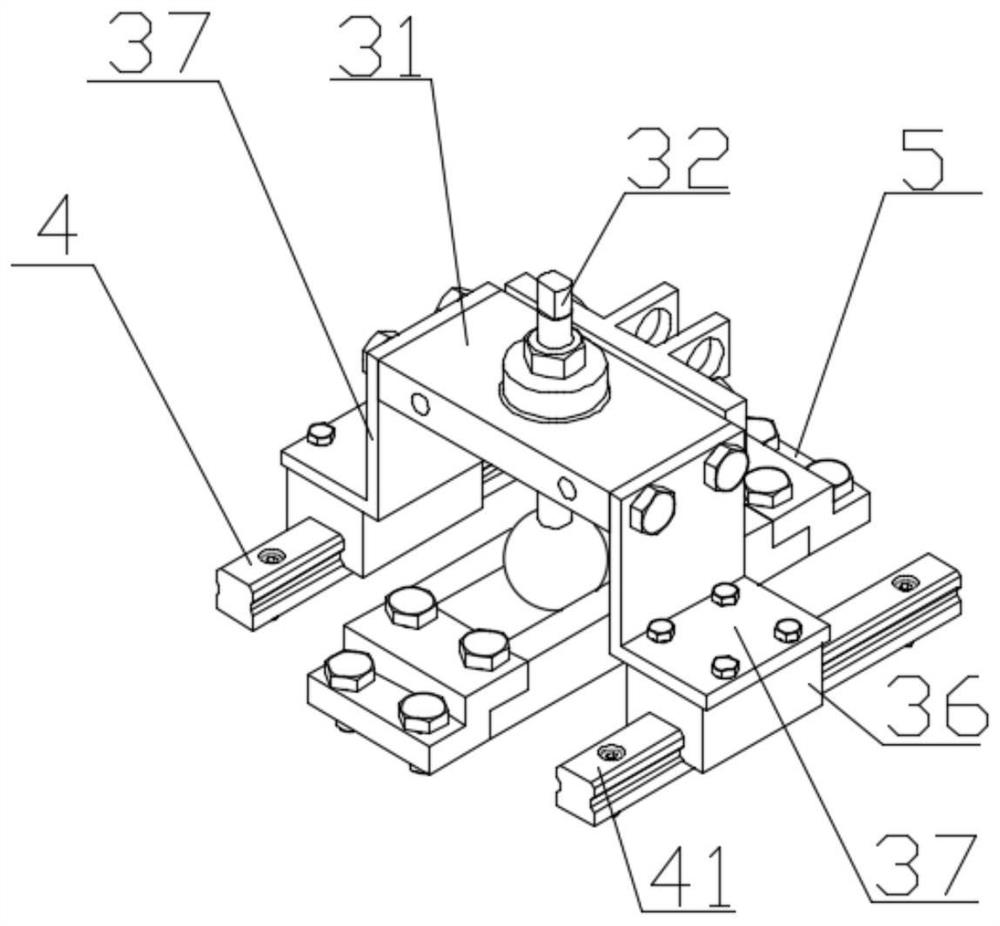 Joint bearing self-lubricating gasket abrasion testing machine