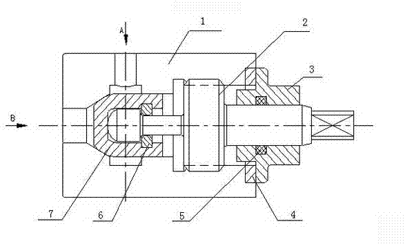 Floating bulb type cut-off valve