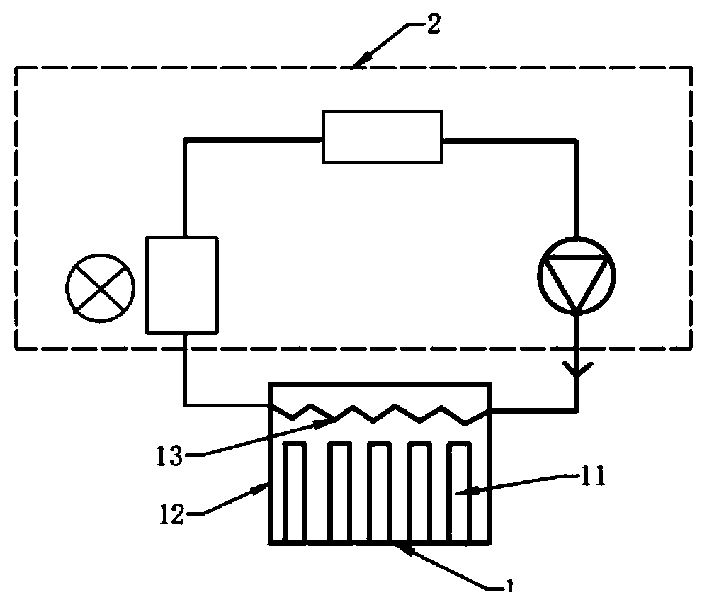 Liquid cooling assisted phase-change material heat exchange battery thermal management system