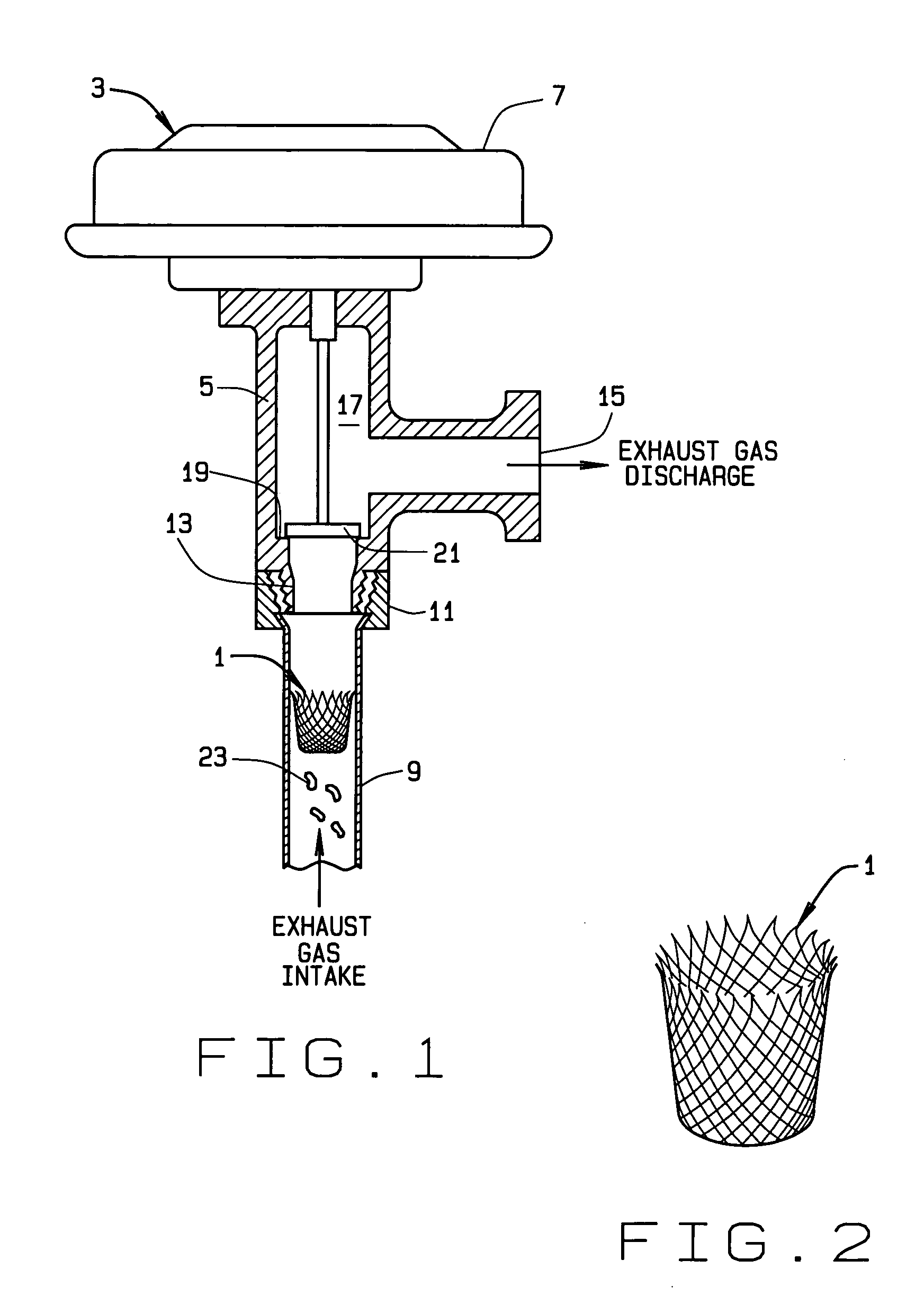 Exhaust gas recirculation afterburner