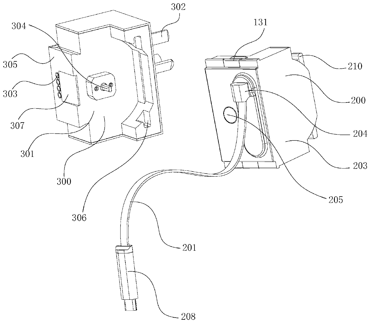 Automatic take-up charger