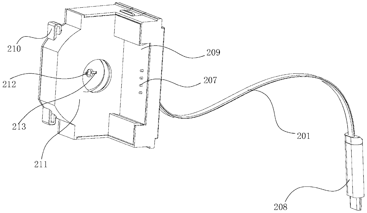 Automatic take-up charger