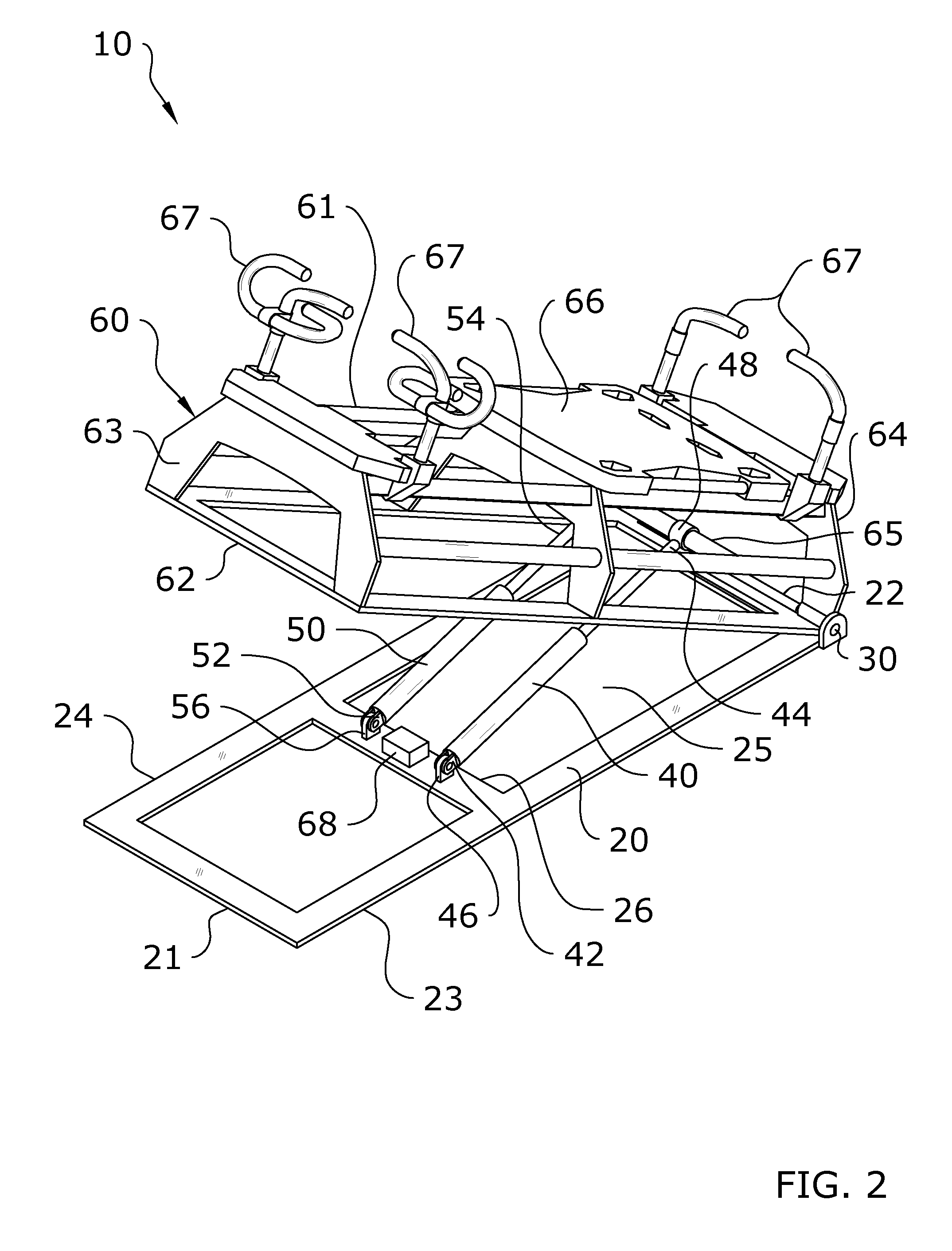 Multi-axis adjustable exercise machine