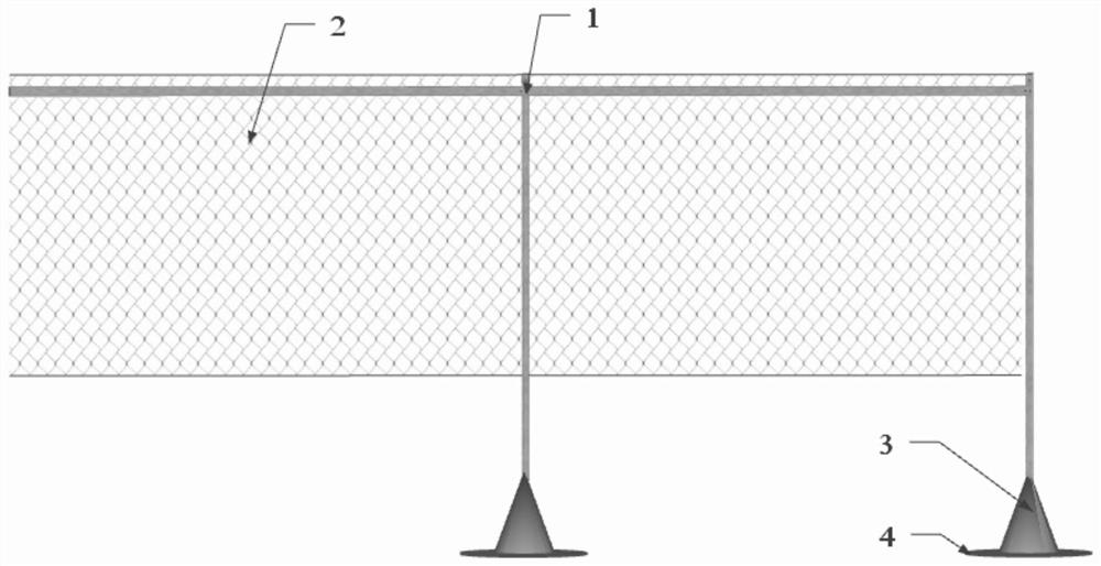 Fence combined with roof photovoltaic array and installation method