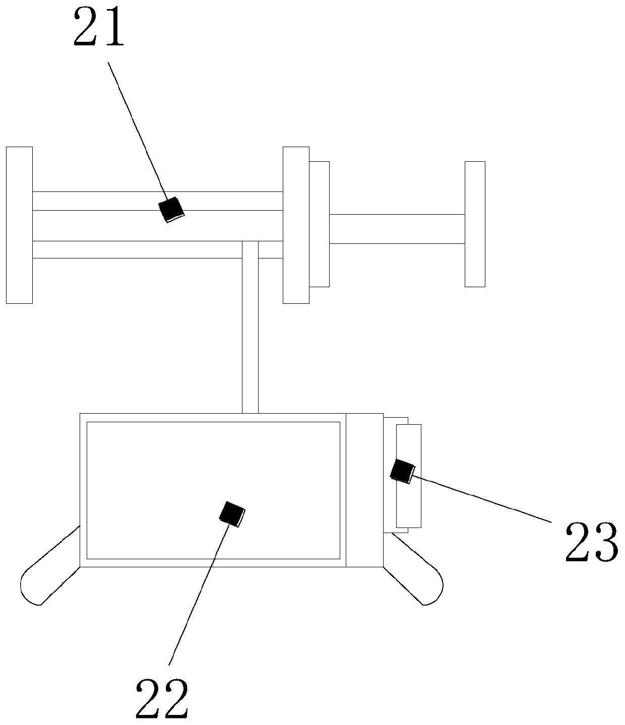 Monopterus albus breeding structure capable of scattering smell and quantitatively feeding