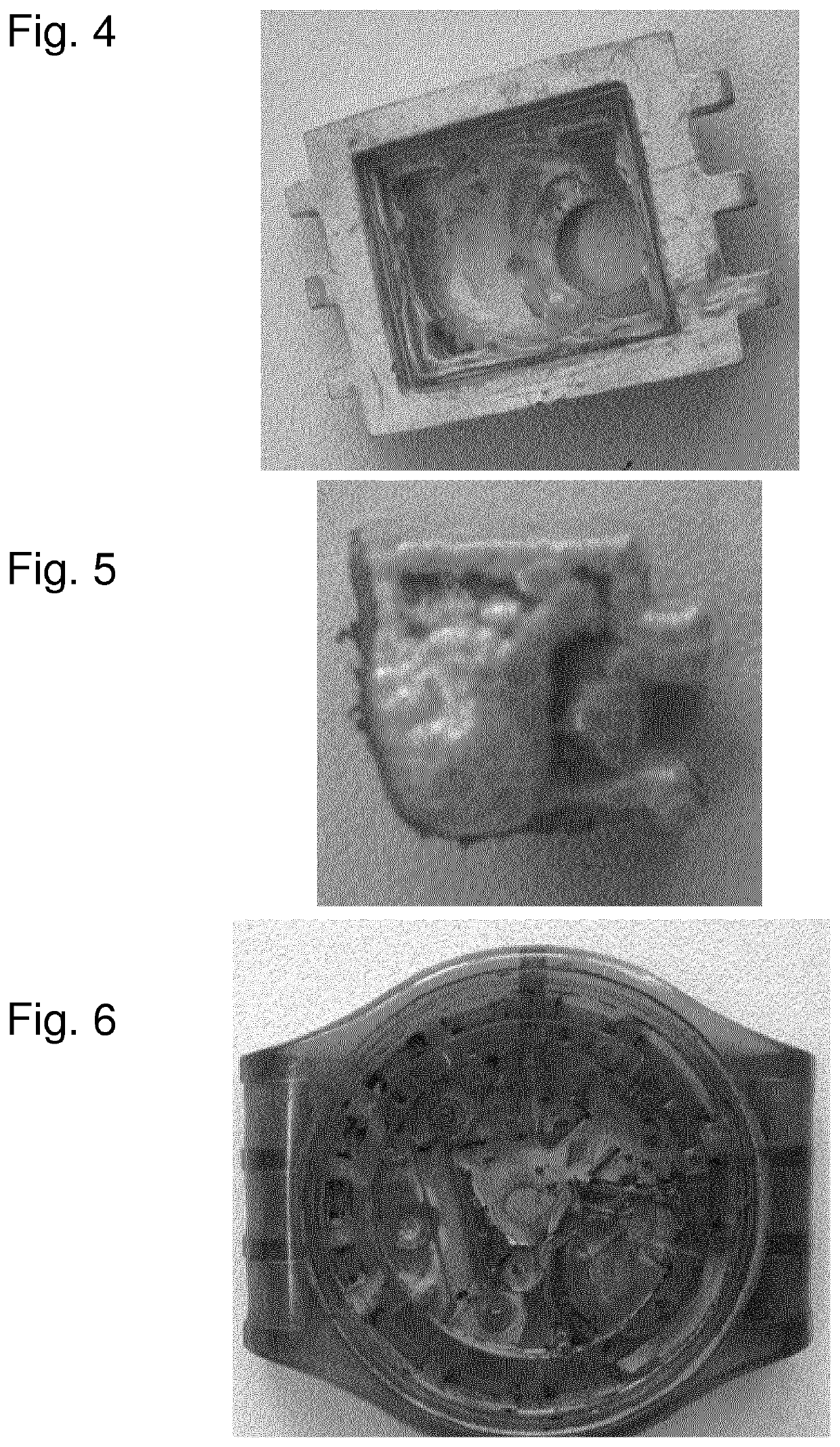 Method for impregnation of a part made of plastic material