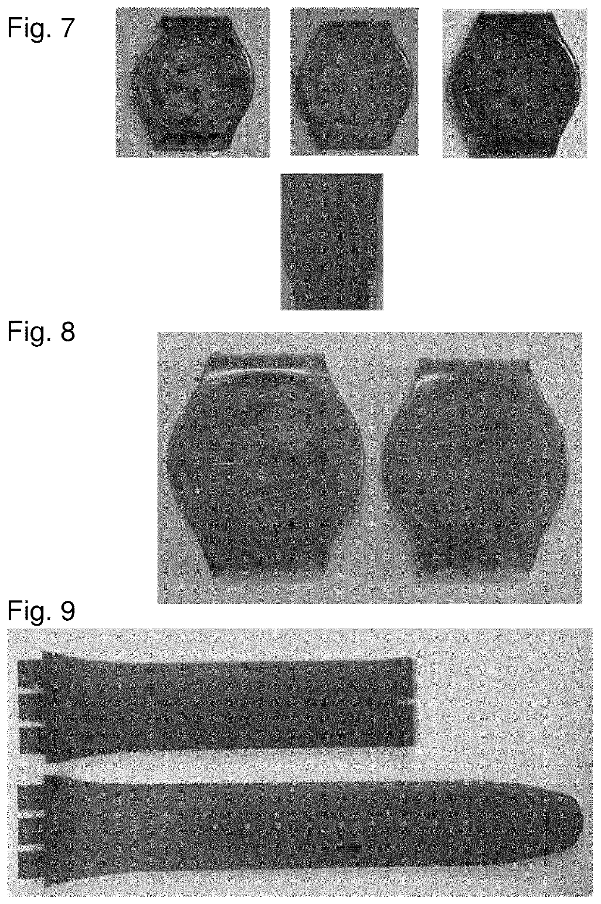 Method for impregnation of a part made of plastic material